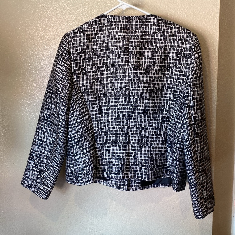 Talbots Patterned Jacket - image 2